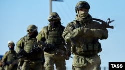 Российские военные в Ставрополе. Ноябрь 2022 года