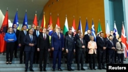 Zajednička fotografija učesnika Berlinskog procesa, Berlin, 3. novembar 2022. Reč je o inicijativi koja služi kao platforma za saradnju na visokom nivou između visokih zvaničnih predstavnika takozvane zapadnobalkanske šestorke.