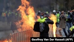 Prosvjed u Parizu, 1. prosinca