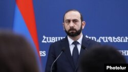 სომხეთის საგარეო საქმეთა მინისტრი არარატ მირზოიანი