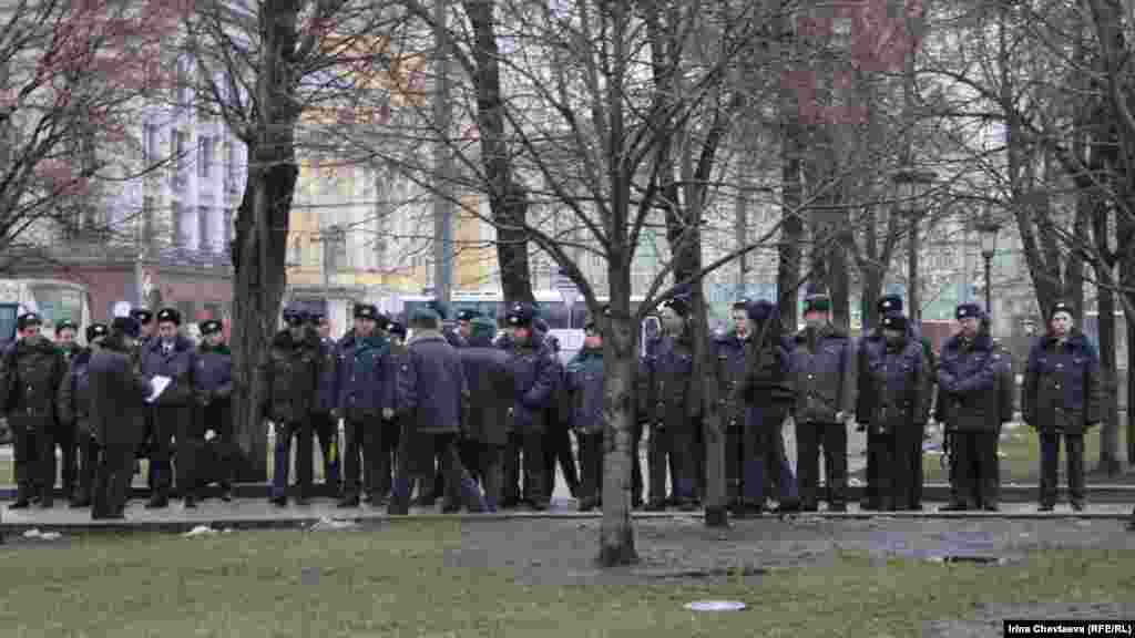 Театральна площа у Москві.