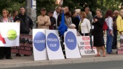 Građani ispred OHR-a protiv nametanja izmjena Izbornog zakona BiH