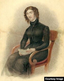 Портрет Анны Листер работы миссис Тейлор, 1822