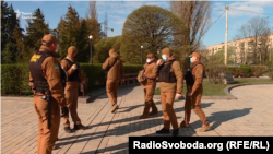 «Муніципальна варта» та «Муніципальна охорона». Київ, Голосіївський парк