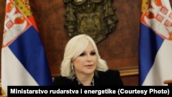 Zorana Mihajlović, ministarka rudarstva i energetike Srbije