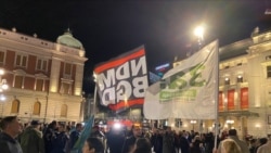 Sa protesta zahtevano oslobađanje privedenih na blokadi puteva u Srbiji Sa protesta zahtevano oslobađanje privedenih na blokadi puteva u Srbiji