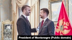 Premijer i predsjednik Crne Gore Milojko Spajić i Jakov Milatović