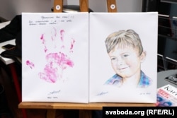 Crtež s beleškama posvećene njegovom sinu Francišaku