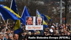 Stotine na protestu ispred OHR-a u Sarajevu