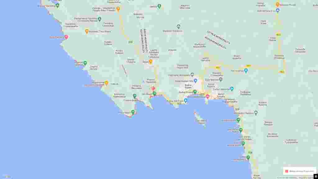 Plaža Jaz, prognoze promjena zbog globalnog zatopljenja 2030 - 2050. godine
