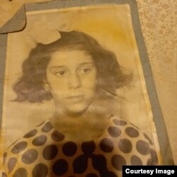 Жанна Маковеева (Жук) в возрасте 10 лет