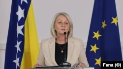 Borjana Krišto, predsjedavajuća Vijeća ministara Bosne i Hercegovine, 4. jula 2024. godine