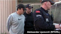 Hyeong Do Kwon, kojeg više država potražuje zbog optužbi za prevaru na tržištu kriptovaluta. Podgorica, 24. mart 2023.