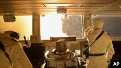 تصویری آرشیوی از عملیات نیروهای نظامی آمریکا علیه حوثیها در دریای سرخ