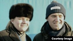 პოლიტიკოსი და ჟურნალისტი ლევ გიამერი და ალექსეი ნავალნი