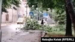 Još uvijek se procjenjuje šteta usljed jakog nevremena u Trebinju.