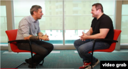 მიხეილ ლომთაძე ერთ-ერთი ინტერვიუს დროს