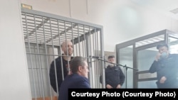 Никита Тушканов в суде, 11 мая 2023 года