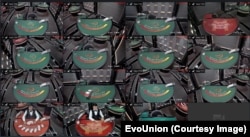 „მცხეთის“ სტუდიაში მხოლოდ ორი მაგიდა მუშაობს, ფოტო გადაღებულია გაფიცვიდან მესამე დღეს, 2024 წლის 15 ივლისს