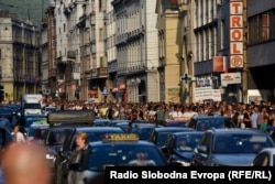 Protest u Sarajevu, 14. augusta 2023.