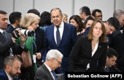 Ruski ministar vanjskih poslova Sergej Lavrov, Skoplje, Sjeverna Makedonija, 30. novembra 2023. godine.