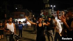 Slavlje na ulicama Gaze nakon dogovora o prekidu vatre, 13. maj 2023.