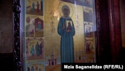 მატრონა მოსკოველის ხატი, რომელზეც იოსებ სტალინიცაა გამოსახული