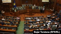 Sa jedne od sjednica Skupštine Kosova, juli 2023.