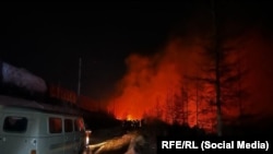 Предположительно, второй пожар на БАМ