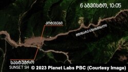 რადიო თავისუფლების მოპოვებული სატელიტური ფოტო