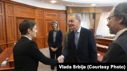 Brnabić i O’Saliven, Beograd, 10. maj 2023.