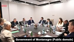 Premijer Dritan Abazović na sjednici Vijeća za nacionalnu bezbjednost, 28. mart 2022.