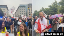 ქართული დიასპორის აქცია ბერლინში