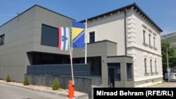 Zgrada Skupštine Hercegovačko-neretvanskog kantona u Mostaru, 29. augusta 2023.