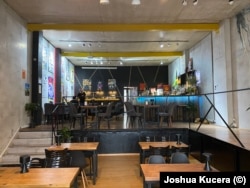 The interior of Back Door