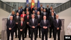 Владата на Северна Македонија составена од ВМРО-ДПМНЕ, ВЛЕН и ЗНАМ беше избрана на 23 јуни 2024 г.