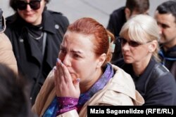 აქციის ერთ-ერთი მონაწილე