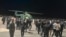 Антисемитская акция протеста в Дагестане, толпа на взлетно-посадочной полосе аэропорта в Махачкале. 29 октября 2023 года