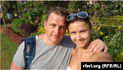 Vladislav Jesipenko sa suprugom Katerinom.