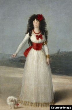 Гойя. Портрет герцогини Альба