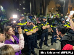 თბილისი. აქცია ლაზარე გრიგორიადისის გათავისუფლების მოთხოვნით