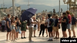 Turisti u Skoplju, arhivska fotografija