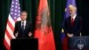 Entoni Blinken i Edi Rama na pres-konferenciji u Tirani, Albanija, 15. februara 2024.