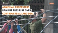 Protesters Camp Out In Yerevan, Calling For Prime Minister's Ouster Protesters Camp Out In Yerevan, Calling For Prime Minister's Ouster