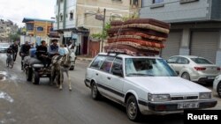 Evakuacija Palestinaca u Rafi, Izrael najavio ofanzivu