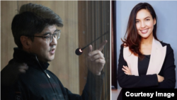 Акси Қувандиқ Бишимбоев ва ҳамсараш Салтанат Нукенова