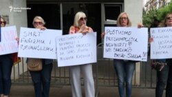 Podgorica: Podrška pritvorenom bivšem specijalnom tužiocu  Podgorica: Podrška pritvorenom bivšem specijalnom tužiocu