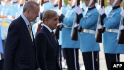 Թուրքիայի նախագահ Ռեջեփ էրդողանը և և Պակիստանի վարչապետ Շահբազ Շարիֆը, արխիվ