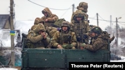 უკრაინელი სამხედროები დონეცკის რეგიონში, 2023 წლის 17 დეკემბერი