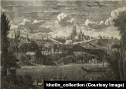 Kijevsko-pečerska lavra. Gravura iz oko 1820. godine.
